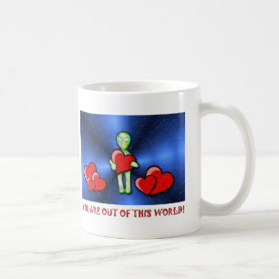 alien Valentine! Kaffeetasse