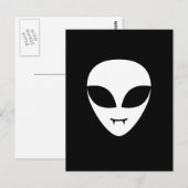 Alien Vampire/Vampyre Postcard Postkarte (Vorne/Hinten)