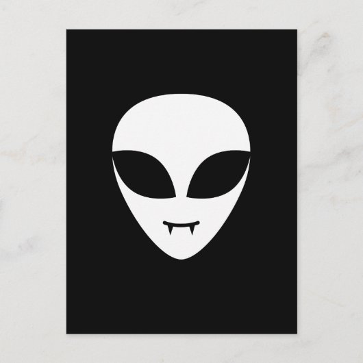 Alien Vampire/Vampyre Postcard Postkarte (Vorderseite)