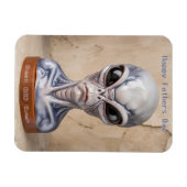 Alien Vatertag Magnet (Horizontal)