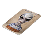 Alien Vatertag Magnet (Linke Seite)