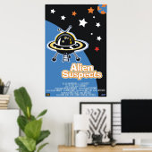 Alien Verdächtige Poster (Heimbüro)