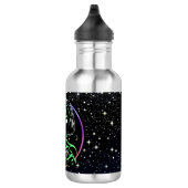 Alien Video Games mit Star Background Edelstahlflasche (Rechts)