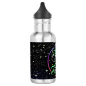Alien Video Games mit Star Background Edelstahlflasche (Links)