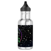 Alien Video Games mit Star Background Edelstahlflasche (Rechts)
