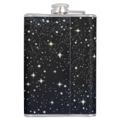 Alien Video Games mit Star Background Flachmann (Rückseite)