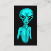 Alien Visitenkarte (Rückseite)