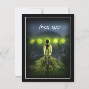 Alien Visitor Einladung