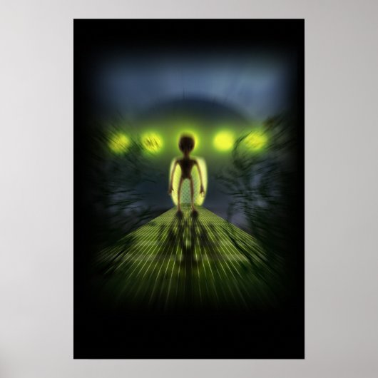 Alien Visitor Poster (Vorne)