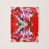 Alien Vulkanskunst Puzzle (Vertikal)