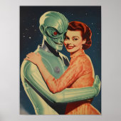 Alien-Wandkunst Sci-Fi-Plakat Druckbares Alien-Dru Poster (Vorne)