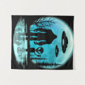 Alien Wandteppich (Vorderseite (Horizontal))