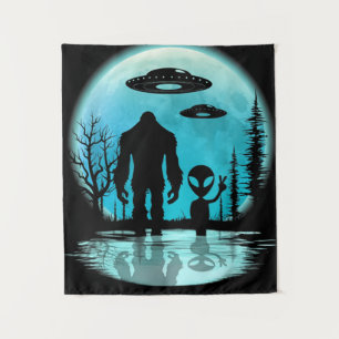Alien Wandteppich
