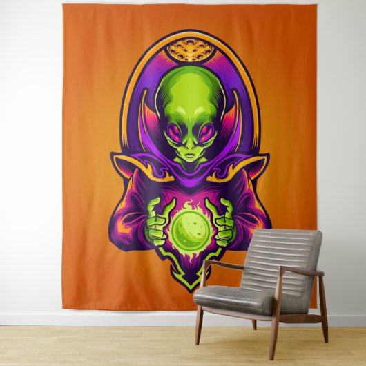 Alien Wandteppich (Beispiel)