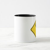 Alien Warning Tasse (Zentrum)