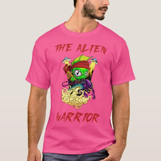 Alien Warrior T-Shirt (Vorderseite)
