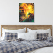Alien Wars Leinwanddruck (Insitu (Schlafzimmer))