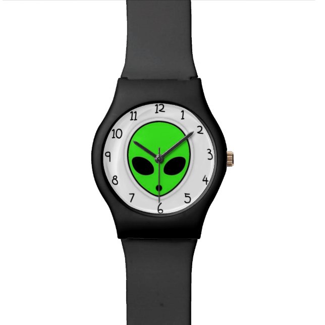 Alien Watch Uhr (Nahaufnahme)