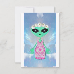 Alien Wedding Einladung