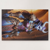 Alien Weibliche im zeremoniellen Rüstung Puzzle (Horizontal)