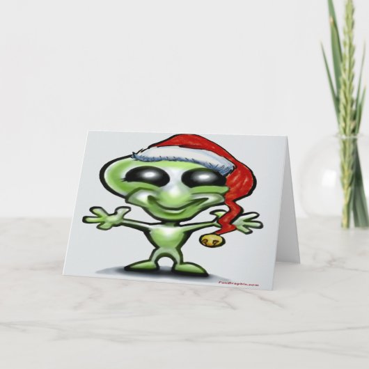 Alien Weihnachten (Vorderseite)