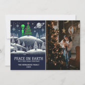 Alien Weihnachten (Vorderseite)