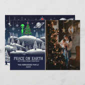 Alien Weihnachten (Vorne/Hinten)