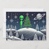 Alien Weihnachten (Rückseite)