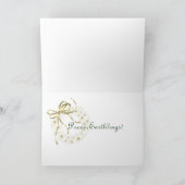 Alien-Weihnachten Feiertagskarte (Innenseite)