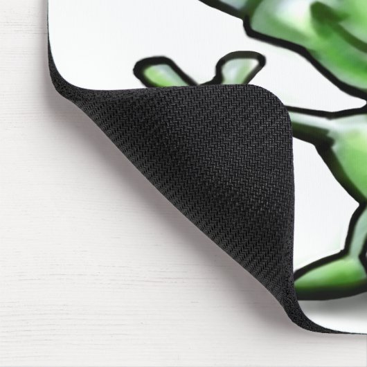 Alien Weihnachten Mousepad (Ecke)