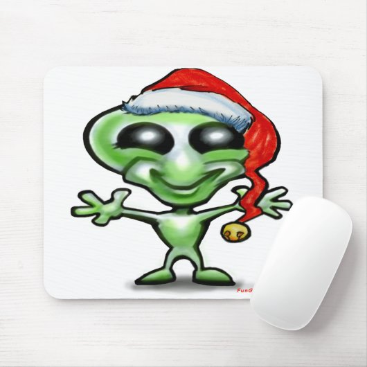 Alien Weihnachten Mousepad (Mit Mouse)