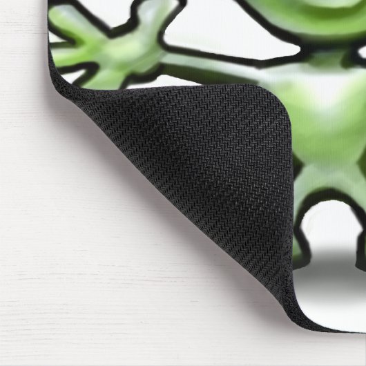 Alien Weihnachten Mousepad (Ecke)