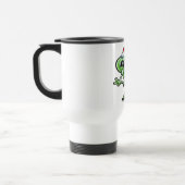 Alien Weihnachten Reisebecher (Links)
