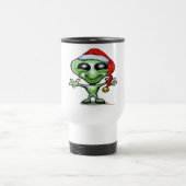 Alien Weihnachten Reisebecher (Mittel)