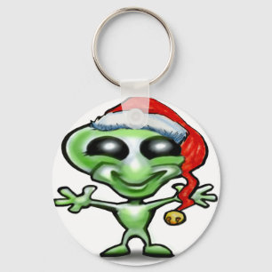 Alien Weihnachten Schlüsselanhänger