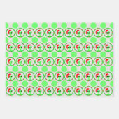 Alien Weihnachtsfest Geschenkpapier Set (Vorderseite 3)