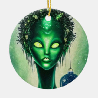 Alien Weihnachtsschmuck