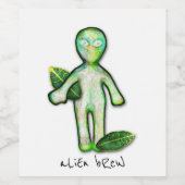 Alien Weinetiketten Weinetikett (Einzelnes Label)