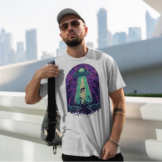 Alien Weltraum T-Shirt