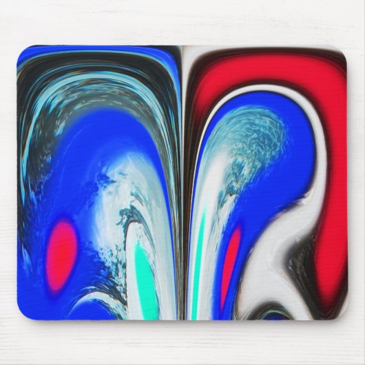 Alien Weltraumkunst Mousepad (Vorne)