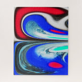 Alien Weltraumkunst Puzzle (Vertikal)