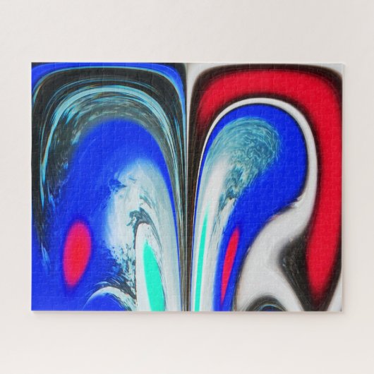 Alien Weltraumkunst Puzzle (Horizontal)