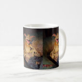 Alien White Coffee Tasse (VorderseiteRechts)