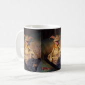 Alien White Coffee Tasse (Vorderseite Links)