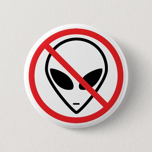 Alien-Widerstand-Knopf Button (Vorderseite)