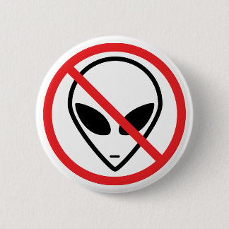 Alien-Widerstand-Knopf Button
