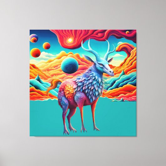Alien Wildlife Leinwanddruck (Vorderseite)