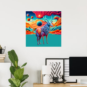 Alien Wildlife Poster