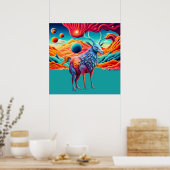 Alien Wildlife Poster (Küche)
