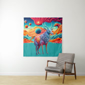 Alien Wildlife Wandteppich (Beispiel)